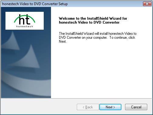 8. honestech 3. honestech Video to DVD Converter Installation 3.1. Installing honestech Video to DVD Converter 3.1.1. Insert the installation CD into your CD/DVD drive on your computer. 3.1.2.