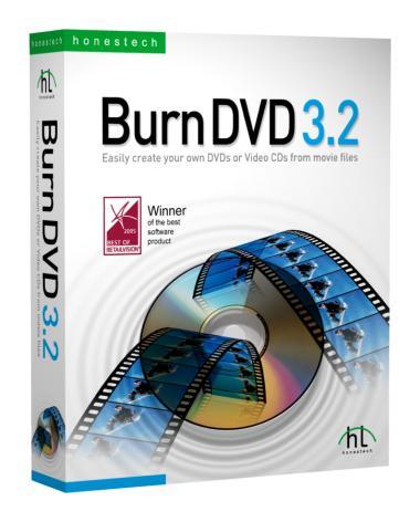 80. honestech honestech Burn DVD 3.2 honestech Burn DVD 3.2 lets your convert your video of various formats into DVD, VCD and SVCD. The simple 3 step interface guides user through the entire process.