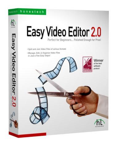 82. honestech honestech Easy Video Editor 2.0 honestech Easy Video Editor 2.0 is an easy-to-use program that allows even a novice to split and merge video files of various formats. Features 1.