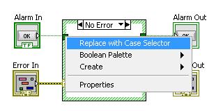 with selector LabVIEW Idea
