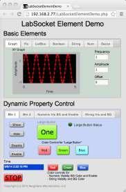 interactive HTML5 interfaces from LabVIEW