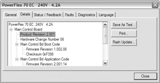 C-4 Flash Updates 5. Select Explore > Device Properties to display the device s information screen. Then click the Details tab to show a screen (Figure C.