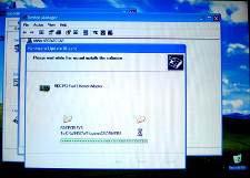 Choose USB flash drive which we save. Go to folder of Lan-VxDx 2008_09_10. Click OK.