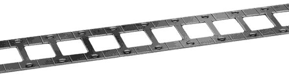 DIN Rail Spacer All DIN rail sockets SA-406 Steel Mounting Plates (for panel mount