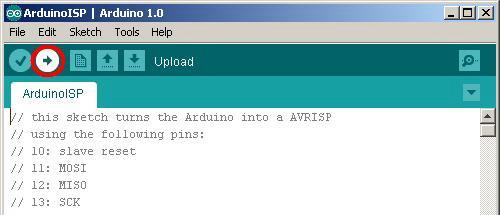 Make sure there is nothing else attached to your Arduino. b) Start the Arduino IDE. If the IDE not already set to program your board, set it up appropriately.