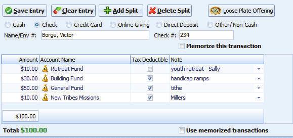 Notes for each split Now you can save a note for each item in a split transaction.