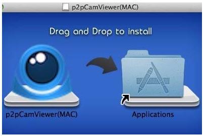 2. Once the file has downloaded, drag and drop the file to install the software.