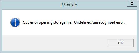 Opening a file from your local drive Due to a known bug in the Microsoft Remote Applications program, even though you have set up SU Remote Applications to use your local Documents folder, Minitab