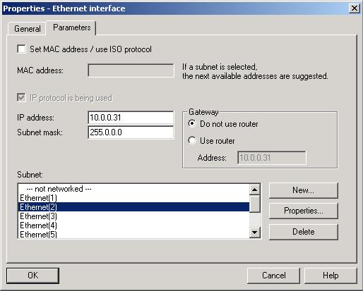 Putting a function block into operation 3.3 Assigning link partner parameters 4. Confirm by clicking "OK".