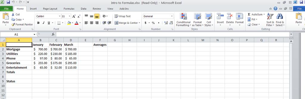 Using Formulas and Functions in Microsoft Excel This document provides instructions for using basic formulas and functions in Microsoft Excel.