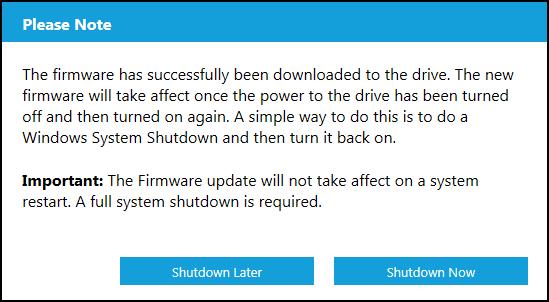 Tools Check for Updates Click Check for Updates to manually check if a firmware update is available for the selected drive.