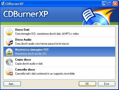 Burning Puppy CD with CDBurnerXP Open CDBurnerXP from Start menu
