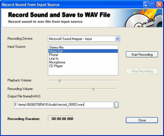 Photo DVD Maker User Manual 28 2. Select a recording device between Microsoft Sound Mapper-Input and SoundZMax Digital Audio in the drop-down list. 3. Select your input resource. 4.