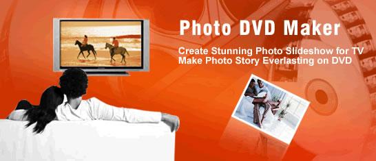 Photo DVD Maker User Manual 4 0.1 Welcome to Photo DVD Maker Photo DVD Maker allows you to make use of your DVD burner to create entertaining slideshows you can watch on TV.