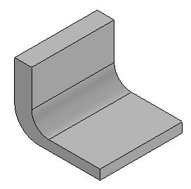 Additional Surfacing Commands the construction body must be closed. The Extrude 3 feature was constructed with a closed profile and the ends were capped.