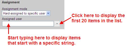 Chapter 2: Getting Started If you want to Search a list specific items Click on the Drop-down list below the column heading link of the field, and select the Search option.