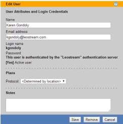 Removing Multiple Users Leostream Connection Broker Administrator s Guide Removing users from the > Users > Users page releases a Connection Broker license from each user.