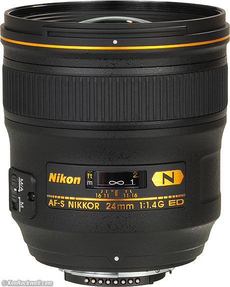 Nikon's Best Lenses 24mm f/1.