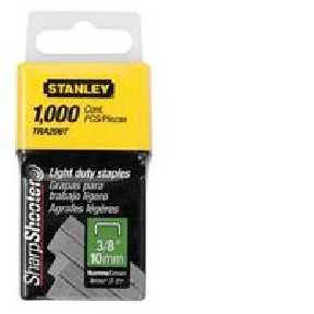 Staples and Brads Stanley Light Duty Wide Crown Staples Part # Leg Length Crown