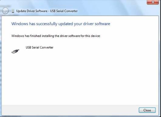 9 Click Browse and choose the corresponding OS driver in the DVD drive. Click Next to continue. 10 When the installation has finished a completion screen is displayed.