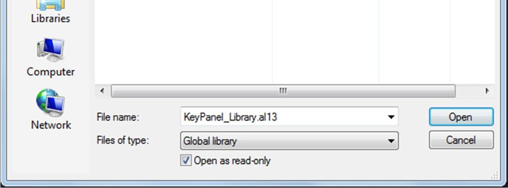 Open the directory in which you have extracted the zip-file of the library. 4.