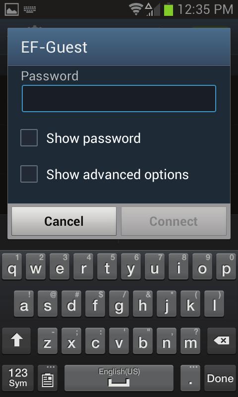 4. Select your Wi-Fi network and