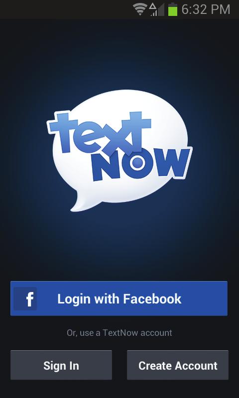 6. Sign In to your TextNow Account Important! Sign In with the same TextNow account you used to purchase the phone.
