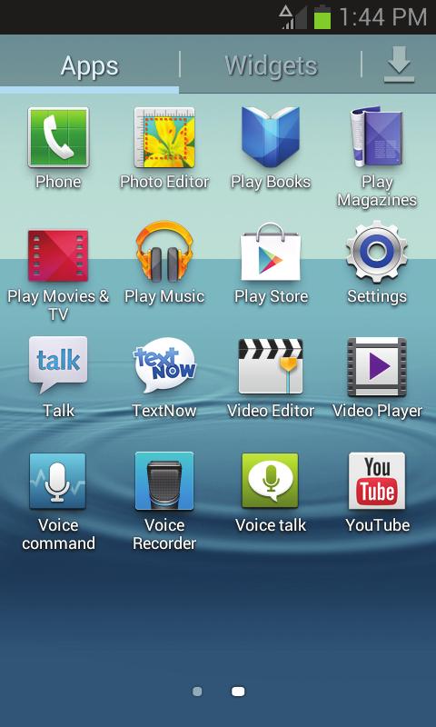 Downloading Games and Apps All TextNow powered phones are full-featured smartphones. This means you can download and run all of your favorite apps from the Google Play Store. To do so, tap Play Store.