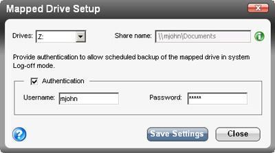7. From the menu bar, go to Tools and select the Mapped Drive Setup option. The Mapped Drive Setup screen is displayed, as shown below. 8.