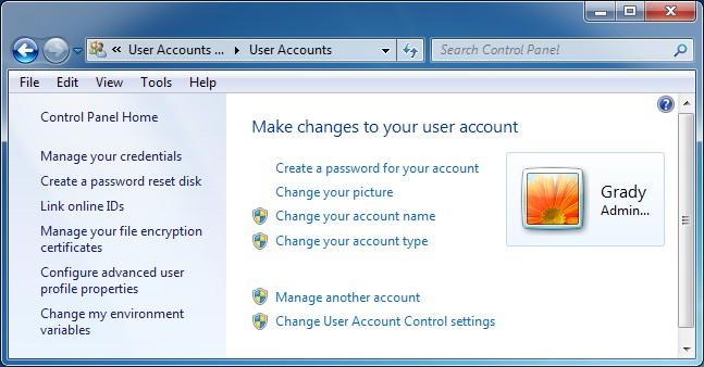 For Windows 7 Professional, Enterprise, or Ultimate: For Windows 7 (32-bit): DISABLE the User Account Control before installing the ISaGRAF Workbench.
