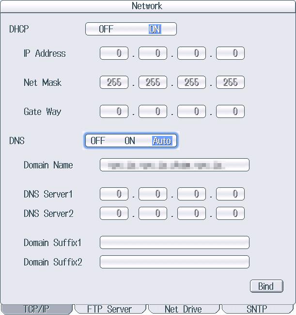 20.2 Configuring TCP/IP Settings This section explains the following TCP/IP settings for connecting the WT1800 to a network: DHCP IP address, subnet mask, and default gateway DNS Domain name, DNS