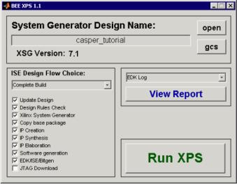 3 Design Environment: Xilinx System Generator Custom interface blocks Regs, FIFOs, BRAMs GPIO ports Analog subsystems Debugging [9] -click