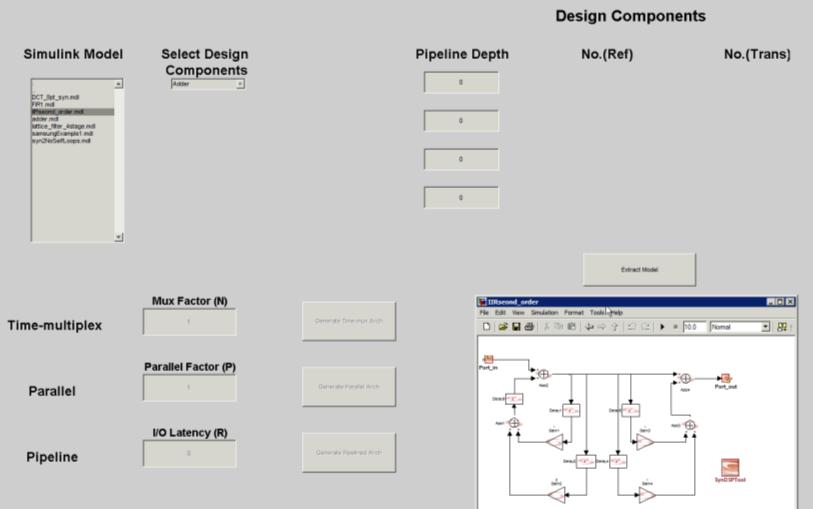 5/2/22 Tool Demo (Source Code Available) [5] [5] See the book website for tool download. GUI based demo of filter structures Software tested using MATLAB 27b and SynDSP 3.