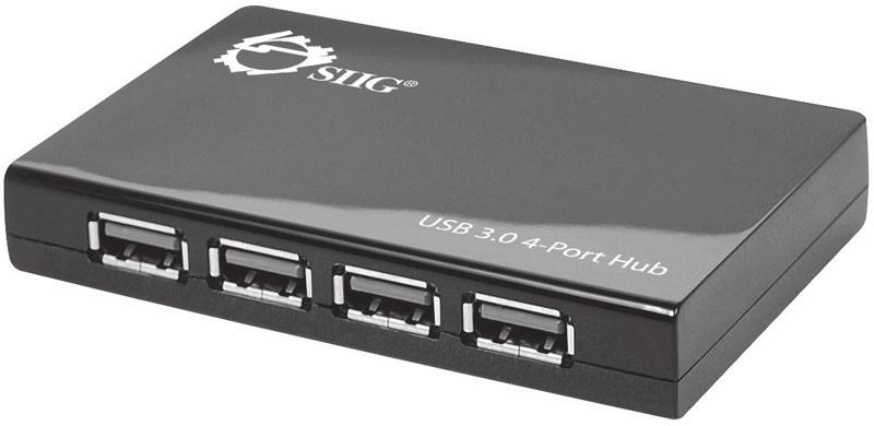 Package Contents USB 3.0 4-Port Hub USB 3.