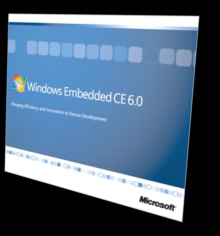 Windows Embedded CE 6.0 is NOT Windows Mobile 6.0 (based on CE 5.0) Windows Embedded CE 6.
