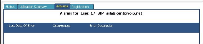 Log in using the appropriate credentials and select the SIP line of interest from the left pane.
