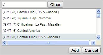 12/24 Hour This option is shown in the Timezones view. Click on these buttons to switch it between 24 hour and 12 hour display.
