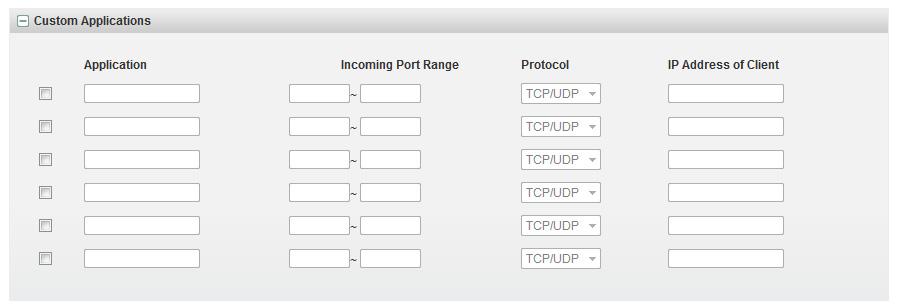 Custom Applications TCP/IP Click TCP/IP in the Router menu to view the local (WLAN) IP Address and the MAC address for your device, to enable