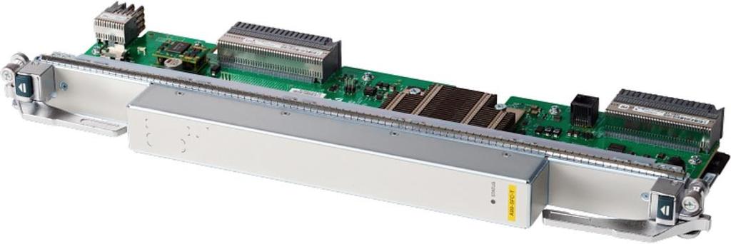Figure 3. Cisco ASR Switch Fabric Card T The ASR 9900 SFC2, SFC-S, SFC-T features provide exceptional scale, service flexibility, and high availability.