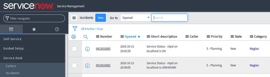 You can also see the Service Notifications in Nagios XI to see that the ServiceNow contact was notified: Ne xt S t e ps At this point you should go and assign the contact to the required host and
