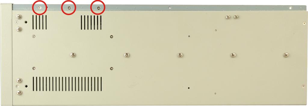 Figure 4-4: Dual CPU Card Clamp and Drive Bay Stabilizer Bracket Right Side Retention