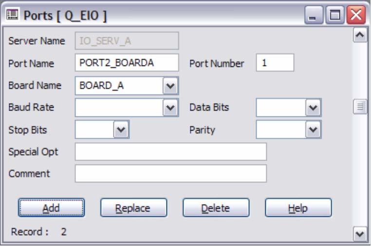 8-Appendix Step Action Port 2 on I/O Server A Port Name: PORT2_BOARDA Board Name: BOARD_A Port Number: 1 BOARD BOARD_A OFS OFSOPC BOARD BOARD_B OFS OFSOPC PORT 1 PORT1_BOARD_A OFS_QUANTUM_1 PORT 2
