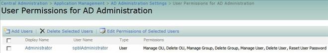 The user's permission role can now be selected to be deleted or edited. 3.