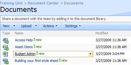 other users can access it Click [Check In] The document is displayed in the document library 3 4 To upload a single document: 1.