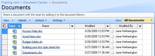 In this view you can perform various features such as displaying Totals, in order to calculate the number of files in the library.