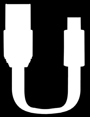 Standard USB can plug direct into your PC for charge and sync or to power adaptors for recharging only.