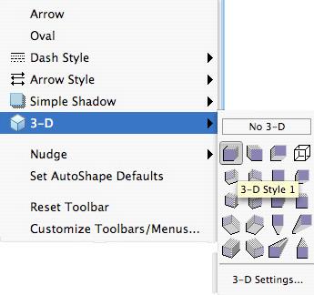 Figure 8: Shadw Parameters in Frmatting Palette Slide 4 Drawing Autshapes With the drawing tl, yu can create all srts f shapes frm the AutShapes menu.