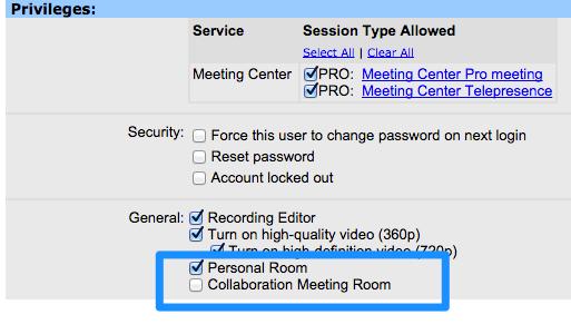 Personal Room for Meeting Center How it works?