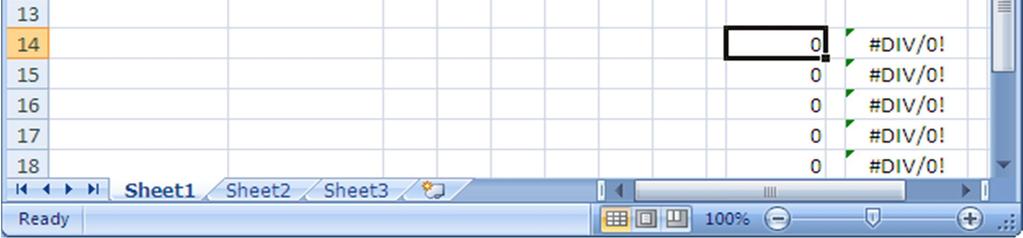 Finally you will tell Excel to "fill down" a copy of the formula to the remainder of the relevant cells in the column one for each student in the roster.