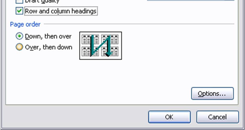 24 The Page Setup dialog box As you see, you can set the Page Orientation in